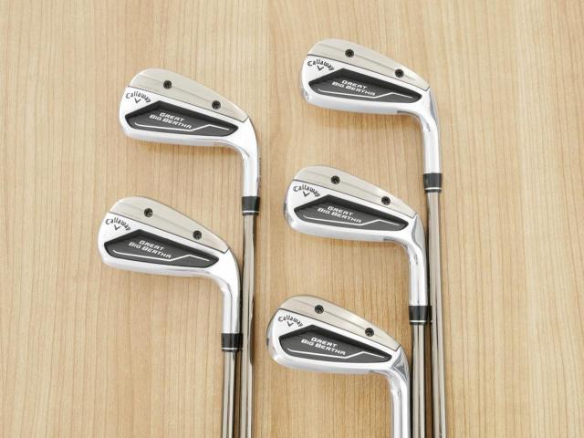 Iron set : Callaway : ชุดเหล็ก Callaway Great Big Bertha (ออกปี 2023 Japan Spec แพงสุด ตีง่ายสุด ไกล) มีเหล็ก 6-Pw (5 ชิ้น) ก้านกราไฟต์ Fujikura Speeder NX Flex R