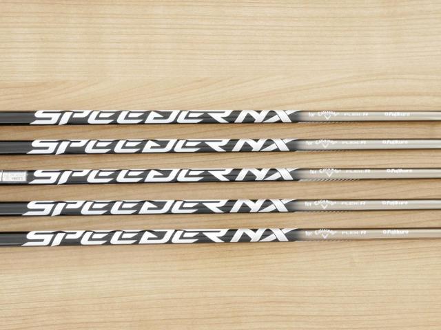 Iron set : Callaway : ชุดเหล็ก Callaway Great Big Bertha (ออกปี 2023 Japan Spec แพงสุด ตีง่ายสุด ไกล) มีเหล็ก 6-Pw (5 ชิ้น) ก้านกราไฟต์ Fujikura Speeder NX Flex R