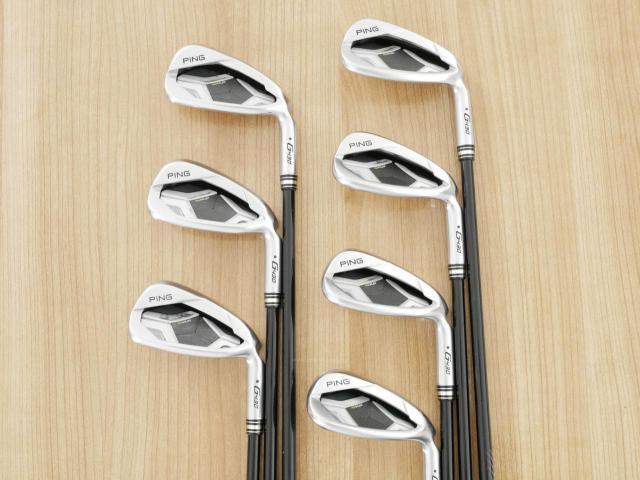 Iron set : Ping : ชุดเหล็ก Ping G430 (ออกปี 2023 Japan Spec. ใบใหญ่ ง่าย ไกล) มีเหล็ก 7-W,45,50,54 (7 ชิ้น) ก้านกราไฟต์ Ping ALTA J CB Flex SR