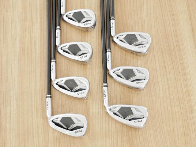 Iron set : Ping : ชุดเหล็ก Ping G430 (ออกปี 2023 Japan Spec. ใบใหญ่ ง่าย ไกล) มีเหล็ก 7-W,45,50,54 (7 ชิ้น) ก้านกราไฟต์ Ping ALTA J CB Flex SR