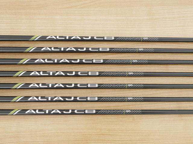 Iron set : Ping : ชุดเหล็ก Ping G430 (ออกปี 2023 Japan Spec. ใบใหญ่ ง่าย ไกล) มีเหล็ก 7-W,45,50,54 (7 ชิ้น) ก้านกราไฟต์ Ping ALTA J CB Flex SR