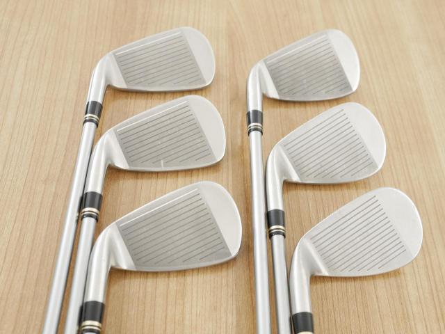 Iron set : Other Brand : ชุดเหล็ก Ryoma DSI (ตีง่ายมาก ไกลมากๆ หายากสุดๆ) มีเหล็ก 7-Pw,Aw,Sw (6 ชิ้น) ก้านตัวท็อป RYOMA BEYOND POWER IRON FLEX ∞