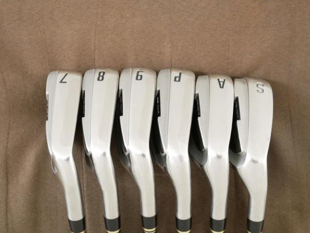 Iron set : Other Brand : ชุดเหล็ก Ryoma DSI (ตีง่ายมาก ไกลมากๆ หายากสุดๆ) มีเหล็ก 7-Pw,Aw,Sw (6 ชิ้น) ก้านตัวท็อป RYOMA BEYOND POWER IRON FLEX ∞