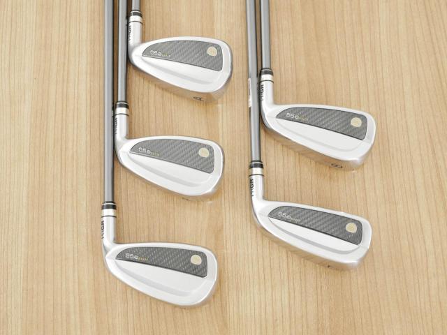 Iron set : PRGR : ชุดเหล็กกระเทย PRGR Super Egg Iron (รุ่นปี 2023 ตัวท๊อปสุด หน้าเด้งเกินกฏ ใช้แข่งไม่ได้ ตีไกลมากๆ) มีเหล็ก 7-Pw,Aw (5 ชิ้น) ก้านกราไฟต์ Flex R (M-37)