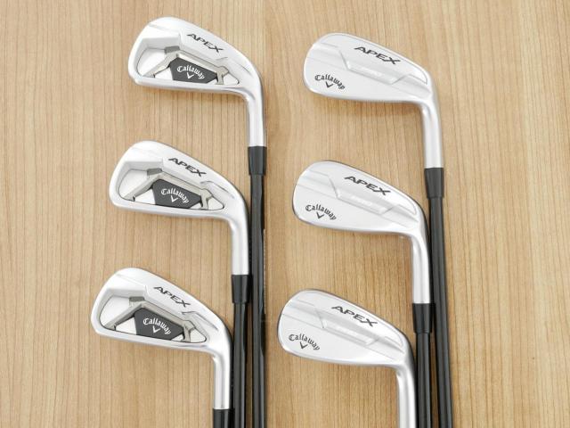 Iron set : Callaway : ชุดเหล็ก Callaway APEX Combo Forged (ออกปี 2022) มีเหล็ก 5-Pw (6 ชิ้น) ก้านกราไฟต์ Tour AD AD-65 II Flex R