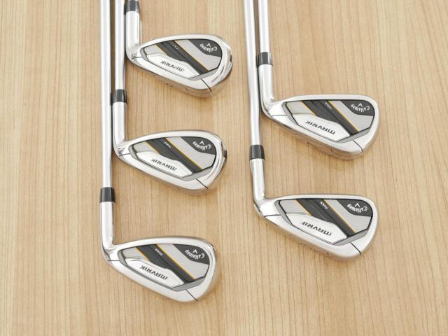 Iron set : Callaway : ชุดเหล็ก Callaway Mavrik MAX (ออกปี 2020 ตีง่าย ไกลมากๆ) มีเหล็ก 6-Pw (5 ชิ้น) ก้านกราไฟต์ Mitsubishi Diamana 40 Flex R