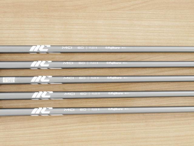 Iron set : Other Brand : ชุดเหล็ก Fujimoto FG-101CB Forged (นุ่ม แน่นมากๆๆ หายาก High End สุดๆ) มีเหล็ก 6-Pw (5 ชิ้น) ก้านกราไฟต์ Fujikura MCI 60 Flex R