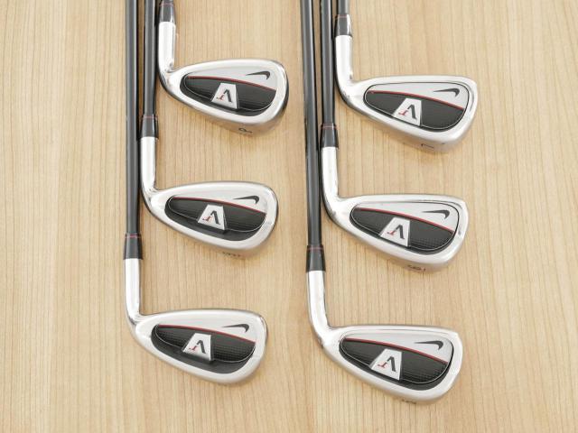 Iron set : Other Brand : ชุดเหล็ก Nike VR มีเหล็ก 5-Pw (6 ชิ้น) ก้านกราไฟต์ Flex S