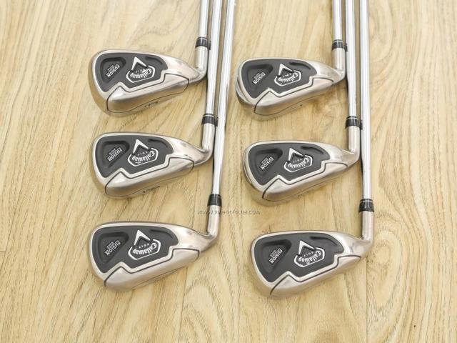 x.. Left Handed ..x : All : ชุดเหล็ก Callaway Fusion Wide Sole มีเหล็ก 5-Pw (6 ชิ้น) ก้านเหล็ก NS Pro 990 Flex R
