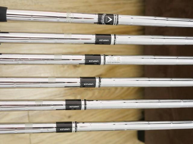 x.. Left Handed ..x : All : ชุดเหล็ก Callaway Fusion Wide Sole มีเหล็ก 5-Pw (6 ชิ้น) ก้านเหล็ก NS Pro 990 Flex R
