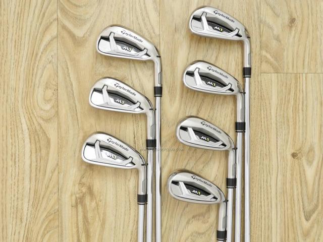 Iron set : Taylormade : ชุดเหล็ก Taylormade M1 (ออกปี 2017) มีเหล็ก 4-Pw (7 ชิ้น) ก้านเหล็ก NS Pro 930 Flex S