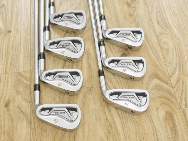 Iron set : Katana : ชุดเหล็ก Katana Voltio III Forged มีเหล็ก 4-Pw (7 ชิ้น) ก้านเหล็ก NS Pro 950 Flex R 