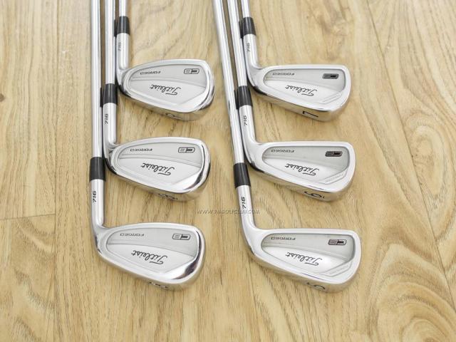 Iron set : Titleist : ชุดเหล็ก Titleist 716 CB Forged (ออกปี 2016) มีเหล็ก 5-Pw (6 ชิ้น) ก้านเหล็ก NS Pro Modus 120 Flex S