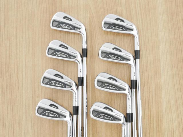 Iron set : Titleist : ชุดเหล็ก Titleist AP2 712 Forged มีเหล็ก 3-Pw (8 ชิ้น) ก้านเหล็ก NS Pro 950 Flex S