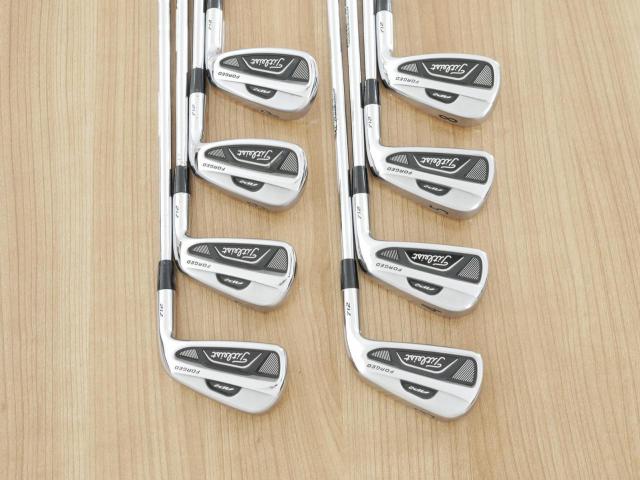 Iron set : Titleist : ชุดเหล็ก Titleist AP2 712 Forged มีเหล็ก 3-Pw (8 ชิ้น) ก้านเหล็ก NS Pro 950 Flex S