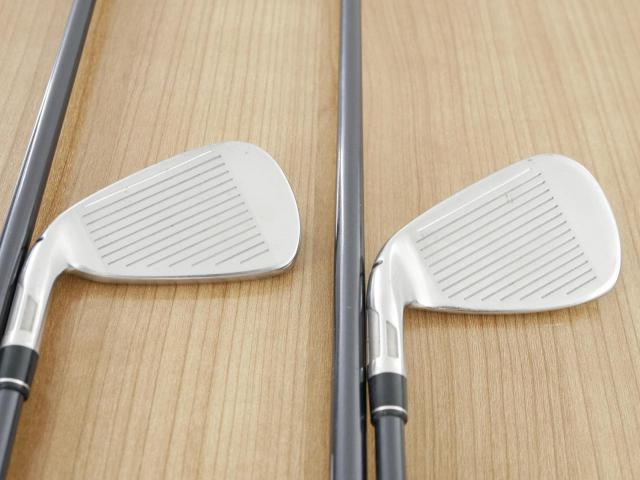 Iron set : Taylormade : ชุดเหล็ก Taylormade Stealth (ออกปี 2022 Japan Spec.) มีเหล็ก 6-Pw,Aw,Sw (7 ชิ้น) ก้านกราไฟต์ Mitsubishi Tensei TM60 Flex R