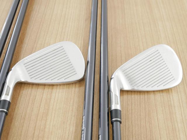 Iron set : Taylormade : ชุดเหล็ก Taylormade Stealth (ออกปี 2022 Japan Spec.) มีเหล็ก 6-Pw,Aw,Sw (7 ชิ้น) ก้านกราไฟต์ Mitsubishi Tensei TM60 Flex R