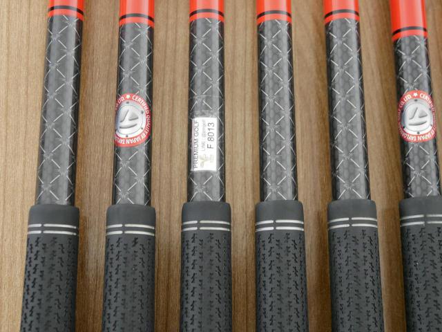 Iron set : Taylormade : ชุดเหล็ก Taylormade Stealth (ออกปี 2022 Japan Spec.) มีเหล็ก 6-Pw,Aw,Sw (7 ชิ้น) ก้านกราไฟต์ Mitsubishi Tensei TM60 Flex R