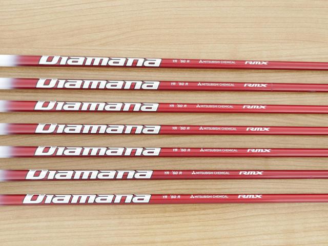 Iron set : Yamaha : ชุดเหล็ก Yamaha RMX VD40 (ออกปี 2022 ตีไกลและง่ายมากๆๆ ค่า MOI สูงสุด) มีเหล็ก 6-Pw,Aw,Sw (7 ชิ้น) ก้านกราไฟต์ Mitsubishi Diamana YR i50 Flex R