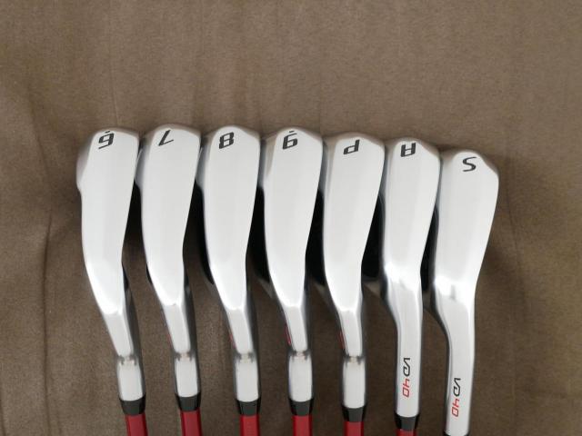 Iron set : Yamaha : ชุดเหล็ก Yamaha RMX VD40 (ออกปี 2022 ตีไกลและง่ายมากๆๆ ค่า MOI สูงสุด) มีเหล็ก 6-Pw,Aw,Sw (7 ชิ้น) ก้านกราไฟต์ Mitsubishi Diamana YR i50 Flex R