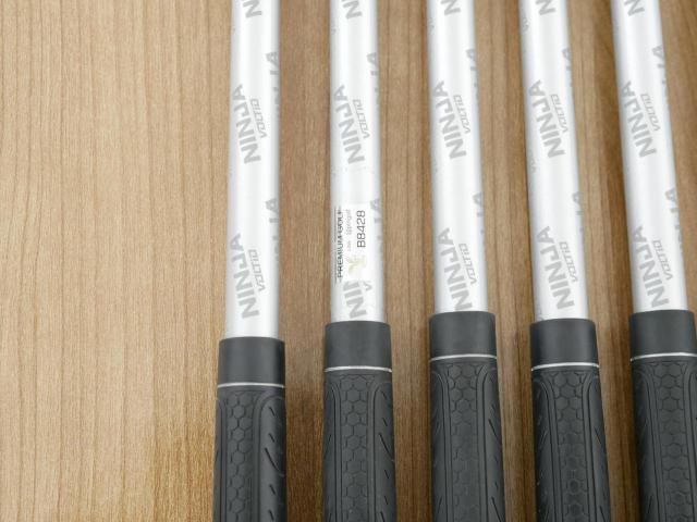 Iron set : Katana : ชุดเหล็ก Katana NINJA Iron (ออกปี 2020 หน้าเด้ง ตีไกลมาก) มีเหล็ก 7-Pw,48,58 (6 ชิ้น) ก้านกราไฟต์ Flex R