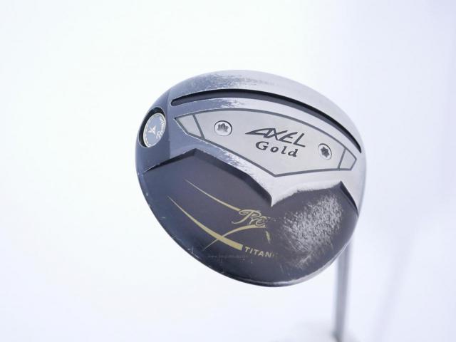 Fairway Wood : Tsuruya : หัวไม้ 5 Tsuruya AXEL Gold Premium 5 (รุ่นปี 2023 ตัวท๊อป เด้งเกินกฏ ของใหม่ 2 หมื่นกว่า) Loft 18 Flex R