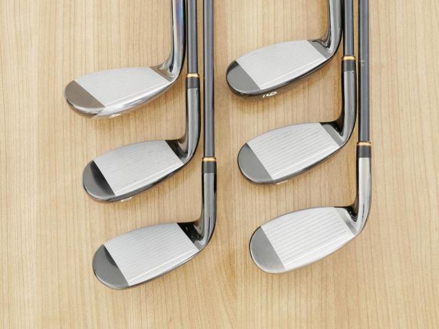 Iron set : Maruman : ชุดเหล็กกระเทย Maruman Shuttle i3000x มีเหล็ก 7-10,Pw,Aw (6 ชิ้น เทียบเท่า 6-Pw,Sw) ก้านกราไฟต์ Flex R 