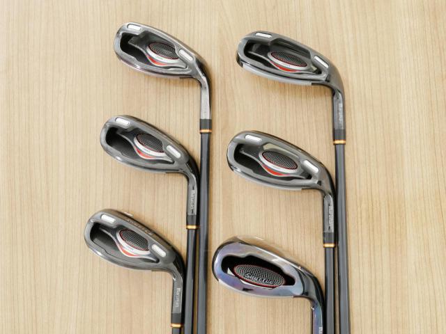 Iron set : Maruman : ชุดเหล็กกระเทย Maruman Shuttle i3000x มีเหล็ก 7-10,Pw,Aw (6 ชิ้น เทียบเท่า 6-Pw,Sw) ก้านกราไฟต์ Flex R 