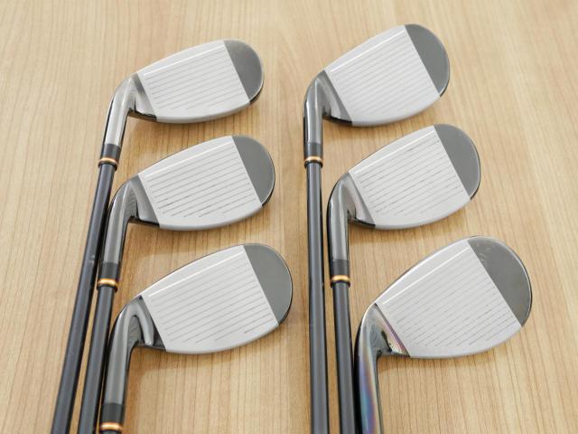 Iron set : Maruman : ชุดเหล็กกระเทย Maruman Shuttle i3000x มีเหล็ก 7-10,Pw,Aw (6 ชิ้น เทียบเท่า 6-Pw,Sw) ก้านกราไฟต์ Flex R 