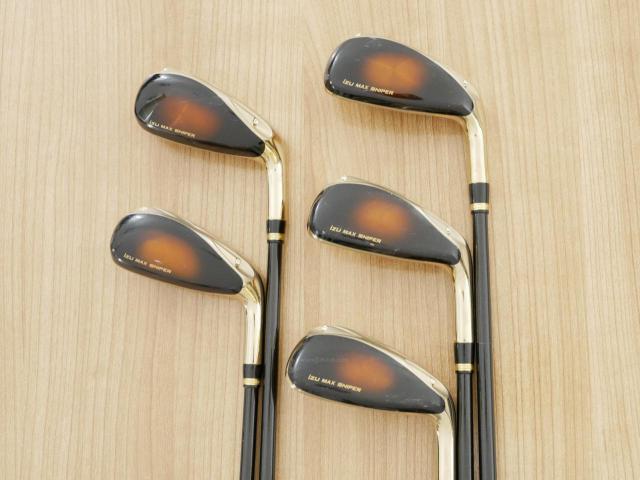 Iron set : Katana : ชุดเหล็กกระเทย Katana Izu Max Sniper มีเหล็ก 7-Pw,Aw (5 ชิ้น เบอร์ 7 ตีระยะเท่าเหล็ก 6 ปกติ) ก้านกราไฟต์ Flex R