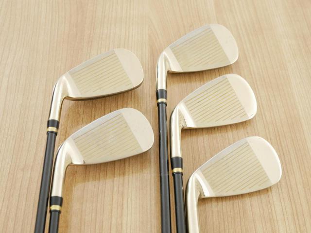 Iron set : Katana : ชุดเหล็กกระเทย Katana Izu Max Sniper มีเหล็ก 7-Pw,Aw (5 ชิ้น เบอร์ 7 ตีระยะเท่าเหล็ก 6 ปกติ) ก้านกราไฟต์ Flex R