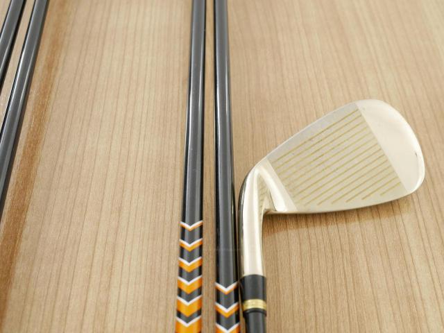Iron set : Katana : ชุดเหล็กกระเทย Katana Izu Max Sniper มีเหล็ก 7-Pw,Aw (5 ชิ้น เบอร์ 7 ตีระยะเท่าเหล็ก 6 ปกติ) ก้านกราไฟต์ Flex R