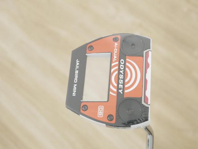Putter : All : **ของใหม่ ยังไม่แกะพลาสติก** พัตเตอร์ Odyssey Ai-DUAL Jailbird Mini DB (รุ่นล่าสุด ออกปี 2026) ยาว 33 นิ้ว