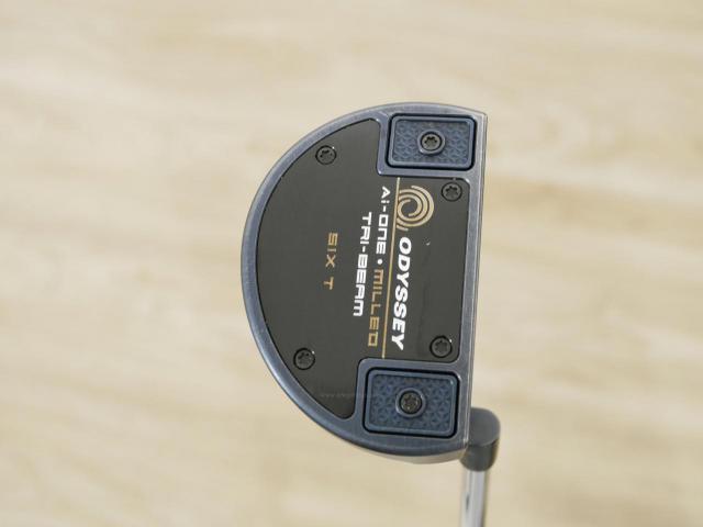 Putter : All : พัตเตอร์ Odyssey Ai-ONE Milled TRI BEAM SIX T (รุ่นท็อป ออกปี 2024) ก้าน Stroke LAB 90 ยาว 34 นิ้ว