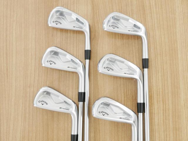 Iron set : Callaway : ชุดเหล็ก Callaway X Forged MAX (รุ่นล่าสุด ออกปี 2025) มีเหล็ก 5-Pw (6 ชิ้น) ก้านเหล็ก NS Pro Modus 105 Flex S