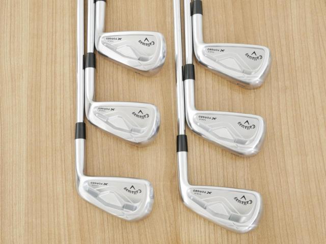 Iron set : Callaway : ชุดเหล็ก Callaway X Forged MAX (รุ่นล่าสุด ออกปี 2025) มีเหล็ก 5-Pw (6 ชิ้น) ก้านเหล็ก NS Pro Modus 105 Flex S