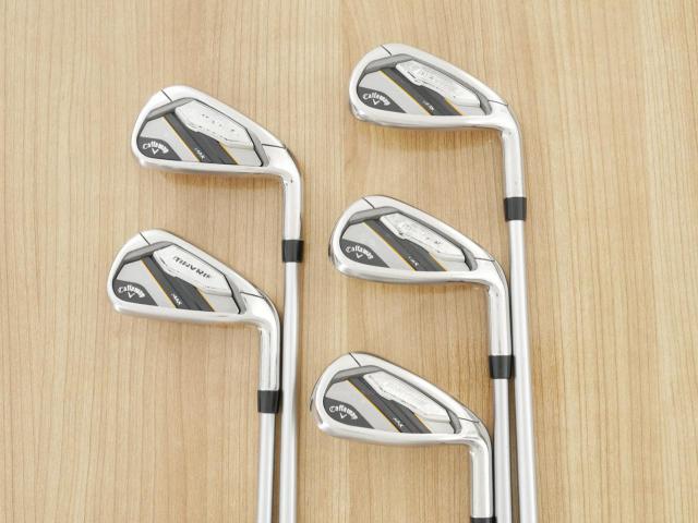 Iron set : Callaway : ชุดเหล็ก Callaway Mavrik MAX (ออกปี 2020 ตีง่าย ไกลมากๆ) มีเหล็ก 6-Pw (5 ชิ้น) ก้านกราไฟต์ Mitsubishi Diamana 40 Flex R