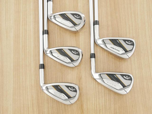 Iron set : Callaway : ชุดเหล็ก Callaway Mavrik MAX (ออกปี 2020 ตีง่าย ไกลมากๆ) มีเหล็ก 6-Pw (5 ชิ้น) ก้านกราไฟต์ Mitsubishi Diamana 40 Flex R