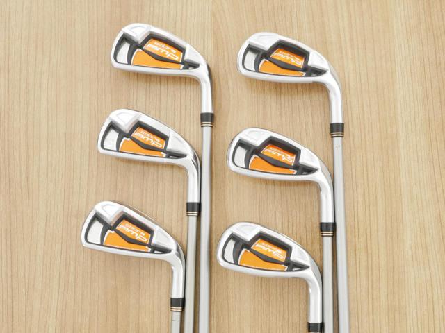 Iron set : Other Brand : ชุดเหล็ก Cobra AMP (ใบใหญ่ ตีง่าย) มีเหล็ก 5-Pw (6 ชิ้น) ก้านกราไฟต์ Fujikura Rombax 