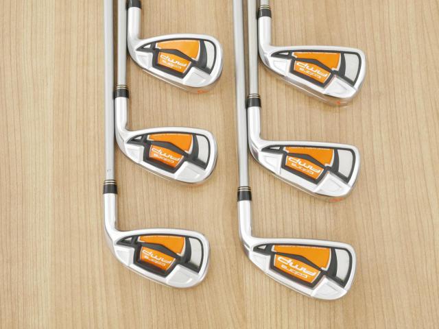 Iron set : Other Brand : ชุดเหล็ก Cobra AMP (ใบใหญ่ ตีง่าย) มีเหล็ก 5-Pw (6 ชิ้น) ก้านกราไฟต์ Fujikura Rombax 