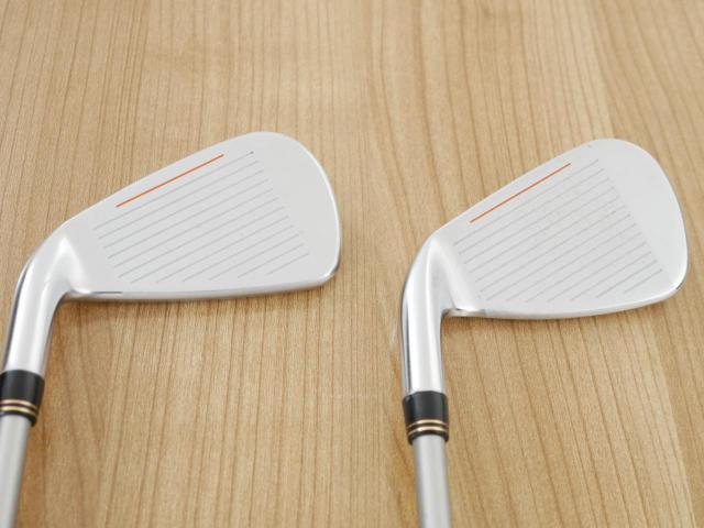 Iron set : Other Brand : ชุดเหล็ก Cobra AMP (ใบใหญ่ ตีง่าย) มีเหล็ก 5-Pw (6 ชิ้น) ก้านกราไฟต์ Fujikura Rombax 