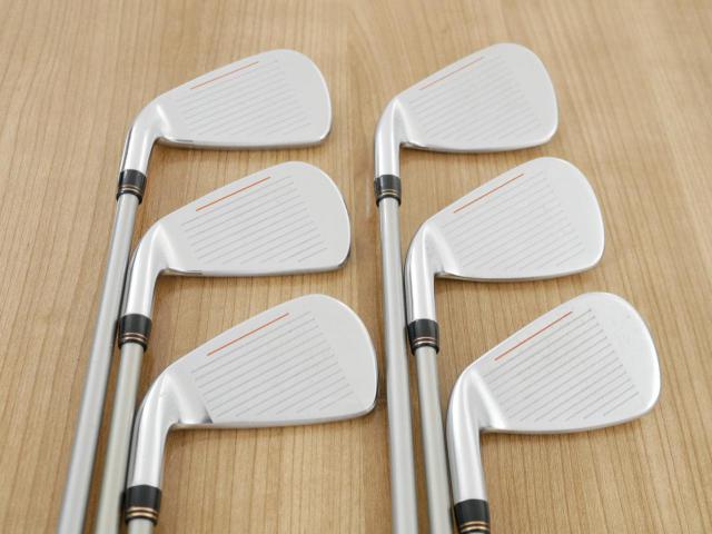 Iron set : Other Brand : ชุดเหล็ก Cobra AMP (ใบใหญ่ ตีง่าย) มีเหล็ก 5-Pw (6 ชิ้น) ก้านกราไฟต์ Fujikura Rombax 