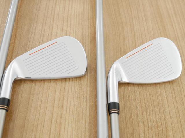 Iron set : Other Brand : ชุดเหล็ก Cobra AMP (ใบใหญ่ ตีง่าย) มีเหล็ก 5-Pw (6 ชิ้น) ก้านกราไฟต์ Fujikura Rombax 