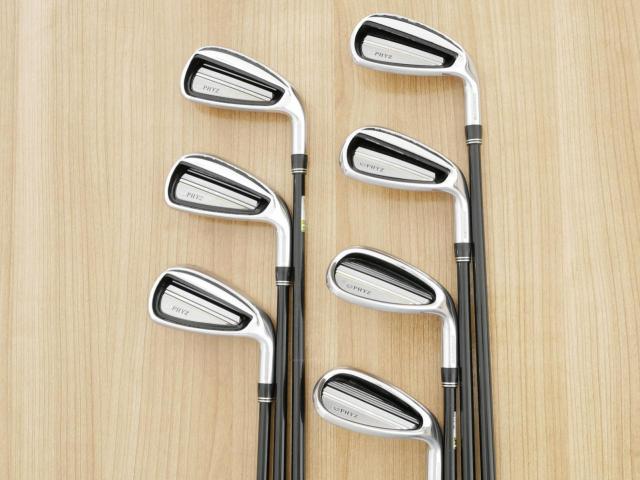 Iron set : Tourstage : ชุดเหล็ก Tourstage PHYZ III (ปี 2017 ซีรี่ย์ท๊อป ใบใหญ่ ตีง่าย ไกล) มีเหล็ก 6-Pw,Aw,Sw (7 ชิ้น) ก้านกราไฟต์ Flex R