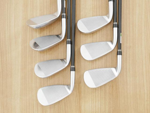 Iron set : Tourstage : ชุดเหล็ก Tourstage PHYZ III (ปี 2017 ซีรี่ย์ท๊อป ใบใหญ่ ตีง่าย ไกล) มีเหล็ก 6-Pw,Aw,Sw (7 ชิ้น) ก้านกราไฟต์ Flex R