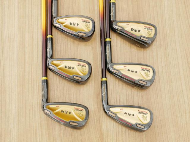 Iron set : Other Brand : ชุดเหล็ก Mutsumi Honma MH500X2 Maraging (ใบใหญ่ ตีง่าย ไกล) มีเหล็ก 5-Pw (6 ชิ้น) ก้านกราไฟต์ Flex SR