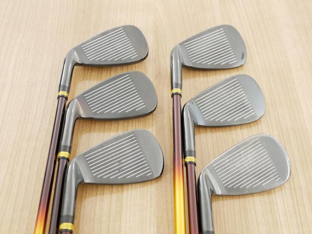 Iron set : Other Brand : ชุดเหล็ก Mutsumi Honma MH500X2 Maraging (ใบใหญ่ ตีง่าย ไกล) มีเหล็ก 5-Pw (6 ชิ้น) ก้านกราไฟต์ Flex SR