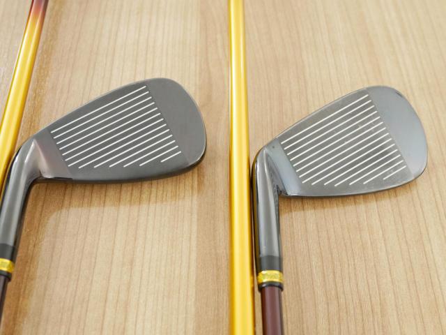 Iron set : Other Brand : ชุดเหล็ก Mutsumi Honma MH500X2 Maraging (ใบใหญ่ ตีง่าย ไกล) มีเหล็ก 5-Pw (6 ชิ้น) ก้านกราไฟต์ Flex SR