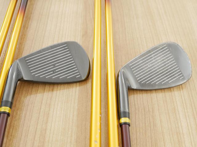 Iron set : Other Brand : ชุดเหล็ก Mutsumi Honma MH500X2 Maraging (ใบใหญ่ ตีง่าย ไกล) มีเหล็ก 5-Pw (6 ชิ้น) ก้านกราไฟต์ Flex SR