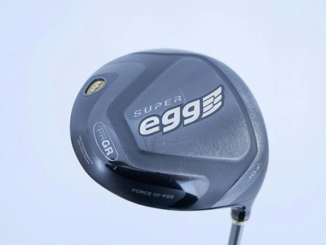 Driver : PRGR : ไดรเวอร์ PRGR Super EGG (ปี 2017 หน้าเด้งเกินกฏ) Loft 10.5 ก้าน M-40 Flex SR